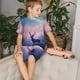thumbnail image 4 of Balery Night Sky Elk Conjunto de Pijama Infantil de Manga Corta con Estampado – Ropa de Dormir de Algodón Suave-Medium, 4 of 6