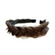 thumbnail image 2 of Diadema para El Cabello, Diadema Ancha, Peinado para El Cabello, Banda para El Cabello Gruesa, Banda para El Cabello para M marrón claro, 2 of 8