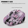 thumbnail image 4 of CHAQLIN Halloween Adjustable Newsboy Forward Cap, Black Cat Ghost Retro Wrinkle Resistant Flat Newsboy Hat for Street Outings and Daily Wear, 4 of 4