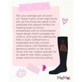 thumbnail image 7 of MeMoi  Tassel Cotton Knee High Socks - Girls - Female, 10, Navy, 7 of 7