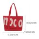 thumbnail image 2 of Bolso de mano con diseño de letras a la moda bolso de hombro de gran capacidad bolso de compras para mujer, 2 of 7