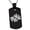 Black, variant on Stainless Steel Aztec Peace Rune Engraved Dog Tag Pendant Necklace