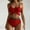 Wine, variant on hoksml Women's Bikini Swimsuits,Women's New Fashion Split Swimsuit Sexy Casual Bikini Swimsuit