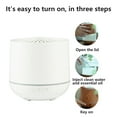 thumbnail image 5 of Essential Oil Diffuser, Air Diffuser Humidifier, 300ML Wood Grain Aroma Diffuser Cool Mist Humidifier, Auto Shut-Off for Home Bedroom Office Spa, Gym - Style:Style 3;, 5 of 7