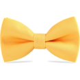 thumbnail image 1 of LAICAIW Classic Pre-Tied Bow Tie for Children & Adults Solid Color Adjustable Bowtie Gabardine, 1 of 7