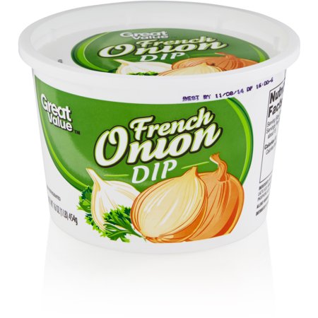 Great Value French Onion Dip, 16 oz