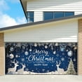 thumbnail image 1 of Banderín navideño para puerta de garaje, cubierta grande para colgar en la puerta, decoración navideña para pared de garaje, decoración exterior para fiestas., 1 of 1