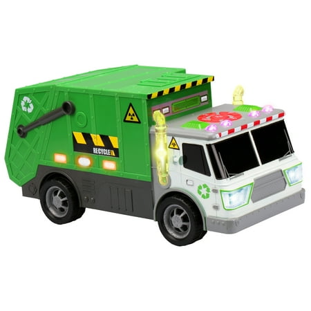 Kid Galaxy - City Worker Garbage Truck Featuring Lights and Sounds