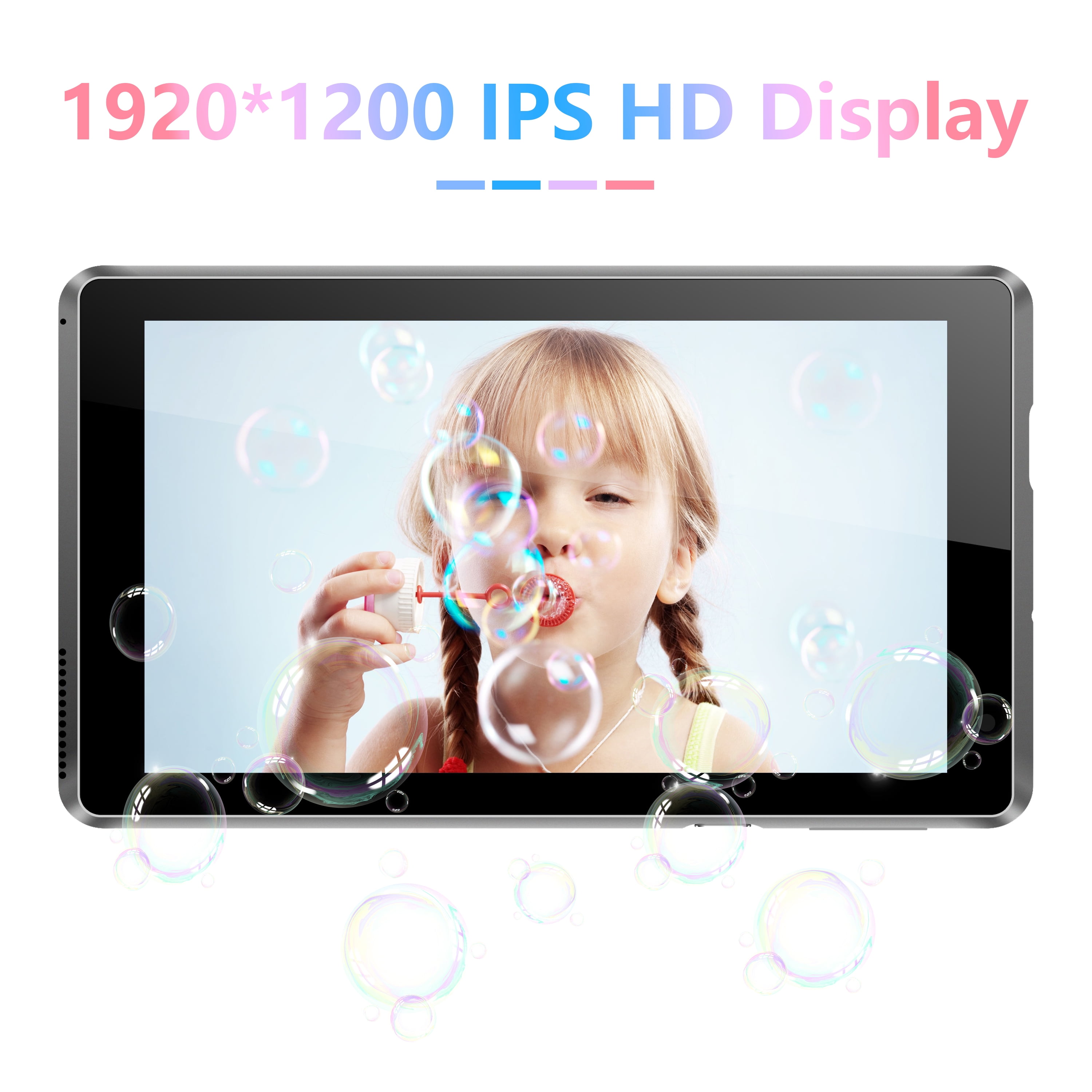 Kids Tablet,7" Android Tablet for Kids,2GB RAM 32GB ROM,1920 * 1200 IPS HD Display, 0.3MP Front 2 MP Rear Camera,Wi-Fi,Bluetooth Kids Tablets,Ideal Kids Gift for Christmas and New Year