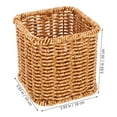 thumbnail image 5 of Woven Stationery Organizer Pen Storage Container Pencil Cup Desktop Pencil Holder, 5 of 6