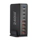 thumbnail image 1 of 240w Usb-c 8 puertos Pd Pd3.0 Qc3.0 Carga rápida para Pro/air 15 14 13 Pro Max Negro (eu), 1 of 5