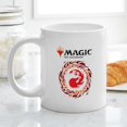 thumbnail image 4 of CafePress - Magic Red Mana Mugs - 20 Oz White Ceramic Mega Mug, 4 of 5