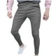 thumbnail image 1 of Pantalones largos para hombre, informales, ajustados, de negocios, formales, de vestir, para hombre, 1 of 5