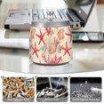 thumbnail image 6 of Yayeee Ashtray with Lid for Cigarette Smokeless Stainless Steel Home Ash Holder, Beige Starfish, 6 of 7