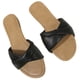 thumbnail image 2 of Sandalias Planas Senadas Mujeres Con Cuero Suave para Interiores Al Aire Libre, 2 of 8