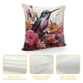 thumbnail image 4 of Creowell  Art Bird with Flowers，Decorative Throw Pillow Cover Cushion Cover Modern Pillow Cover, 4 of 5