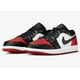 thumbnail image 2 of N I-K-E A i r-Jor-dan 1 Low Shoes White Black Varsity Red 553558-161 Men's & GS NEW, 2 of 6