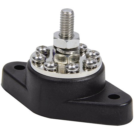 Quickcar Racing Products Power Distribution Post Black 8 Location