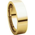 thumbnail image 6 of 6mm Flat Comfort Fit Band in 14k Yellow Gold - Size 5.5, 6 of 9