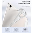 thumbnail image 4 of Funda MoKo Soft TPU translúcida esmerilada para iPad mini 7, color blanco, 4 of 9