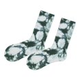 thumbnail image 5 of Tie-Dyed Socks Unisex Socks Skateboard , Green, 5 of 8