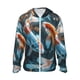 thumbnail image 1 of Fotbe Cute Koi Fish Serenity Chaqueta con Protección Solar UPF 50+ para Hombre y Mujer, Camisa con Capucha y Bolsillos-XX-Large, 1 of 7