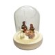 thumbnail image 3 of Juego de estatuillas de escena de con luces LED Nacimiento de Jesús Escultura religiosa para la decoración del hogar Soledad Estatuilla de la Natividad, 3 of 10