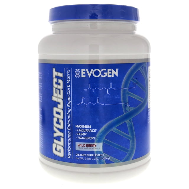 Evogen GlycoJect | Extreme Karbolyn Carbohydrate Powder | Wild Berry | 36 Servings