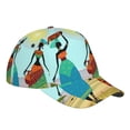 thumbnail image 3 of Disketp African Women In Mountain Landscape Print Baseball Caps For Outdoor Sports Fashion Casual Outdoor Caps Men Women, 3 of 9