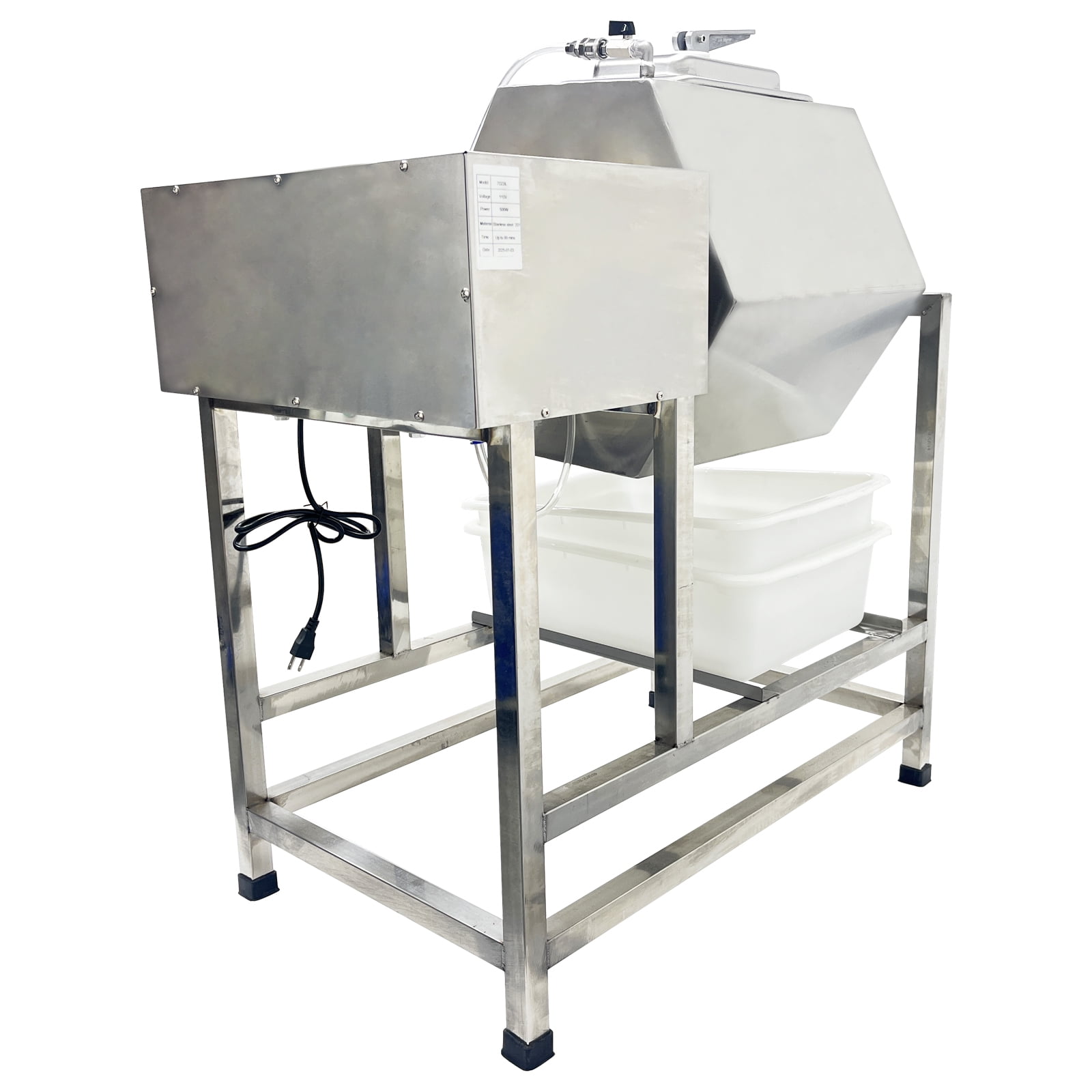 Vegetable Marinating Machine Meat Vegetable Tumbler Marinator Food Vacuum Marinator