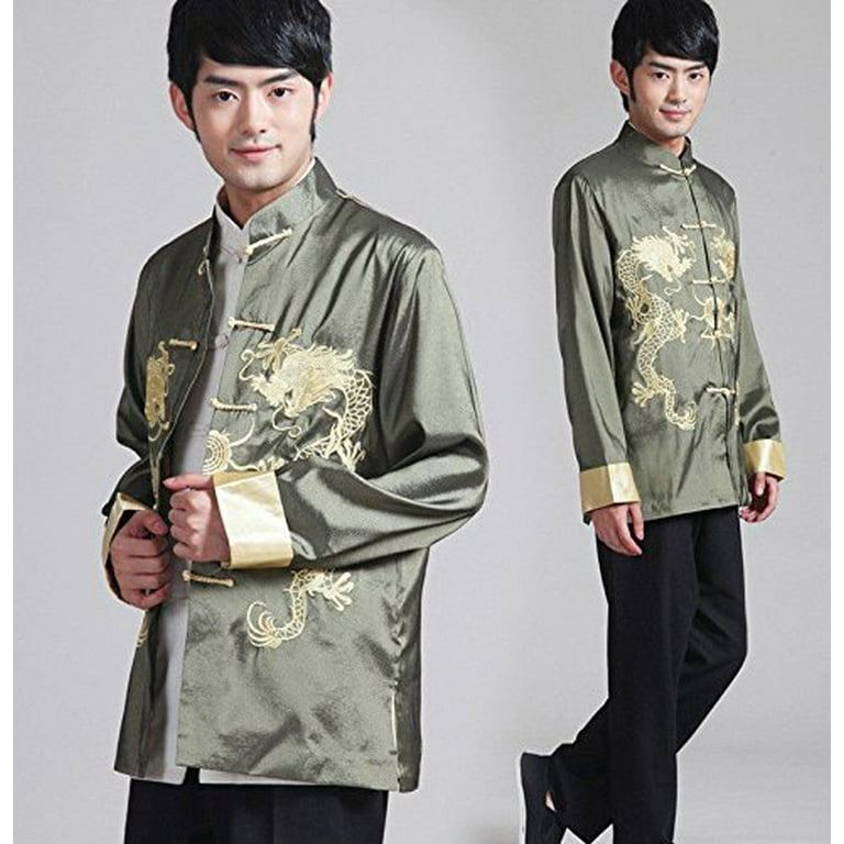 Traditional chinese long coat 2025