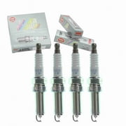 4 pc NGK 93135 Laser Iridium Spark Plugs for 9033 REC8WYPB4 Ignition Wire Secondary Fits select: 2012-2016 HYUNDAI GENESIS, 2012-2016 HYUNDAI EQUUS