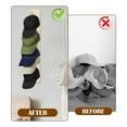 thumbnail image 2 of 4 PCS Hat Rack for Wall Wooden Baseball Caps Organizer Wall Mount Baseball Hat Holder Vertical Hat Racks for Closet, 2 of 5