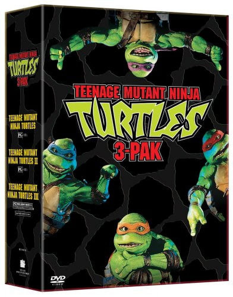 Teenage Mutant Ninja Turtles 3-Pak - DVD - Walmart.com