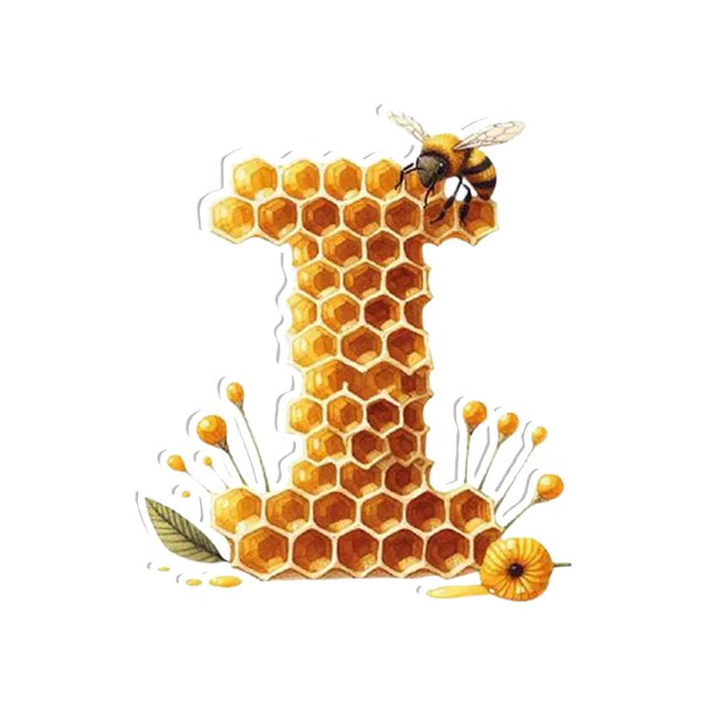 Colgante acrílico de abeja con 26 letras, colgante decorativo de abeja con letras acrílicas para el hogar