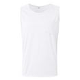 thumbnail image 5 of Fgnfyis Men's Casual Tank Tops Comfortable Loose Fit for Postoperative Recovery Easy Wear Summer Apparel Men's Tank Tops White XS, 5 of 6