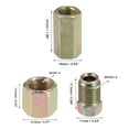 thumbnail image 5 of Unique Bargains 35 Pcs Motorcycle Brake Line Tube Fittings 3/16" Hydraulic Brake Lines Union Brake Pipe Connector, 5 of 7