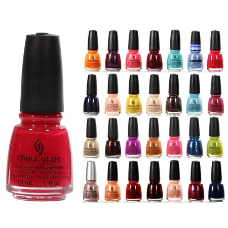 China Glaze Nail Lacquer Polish 12 Piece Bundle Mixed Color Surprise (Best China Glaze Polishes)