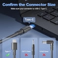 thumbnail image 3 of 45W USB C Laptop Charger for Dell chromebook, Spectre X360,Lenovo ThinkPad, Yoga, Hp Chromebook,Latitude, Acer, Asus, Samsung, Google Series Universal Chromebook AC Power Cord, 3 of 5