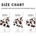 thumbnail image 2 of Cow Print Blanket Soft Warm Twin Blankets and Throws Bedding Fleece Blanket Lightweight Fuzzy Couch Sofa Throw Blanket Brown Bed Blanket Gift Adults Mom Dad Couples Travel Camping 60x80 inch, 2 of 6