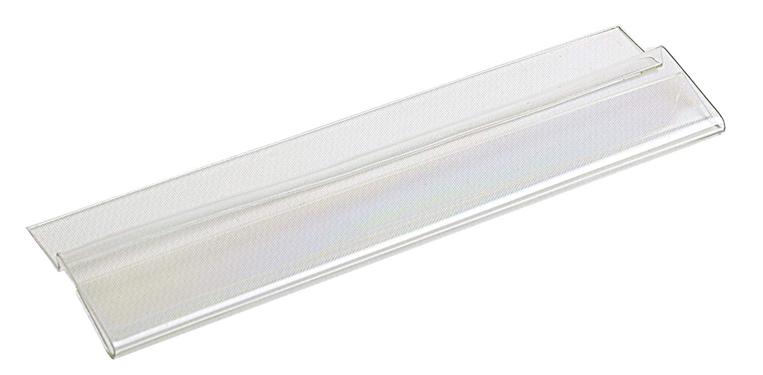 Slatwall Label Holder 6W x 1H Pack of 50 Holders for price labels