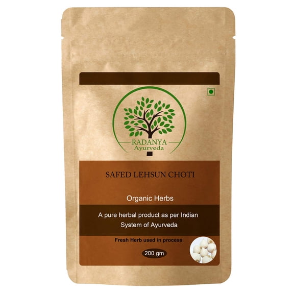 RADANYA Ayurveda Safed Lehsun Choti
