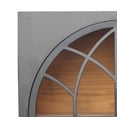 thumbnail image 2 of Veria Small China Cabinet, 2 Door Arch Frame, Matte Black 42 Inch, 2 of 6