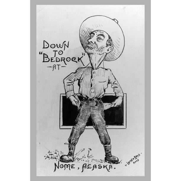 Print: Cartoon Of Man With Empty Pockets, circa 1900 Print: Cartoon Of Man With Empty Pockets, circa 1900