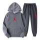 thumbnail image 1 of Sudadera con capucha y pantalones y2k para hombre y mujer, conjunto de ropa deportiva, Sudadera con capucha y pantalones de chándal, moda Unisex xuanjing unisex, 1 of 2