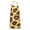 Yellow And Brown, variant on Yellow Leopard Pattern Apron-Garden Aprons for Women with Pockets-Cotton Linen Waterproof Kitchen Cooking Gardening Aprons Adjustable for Kitchen,Cooking,BBQ and Salon 33x27 Inch