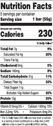 bettergoods Lemon Pie Flavored Crispy Protein Bars, 9.7 oz, 5 Count