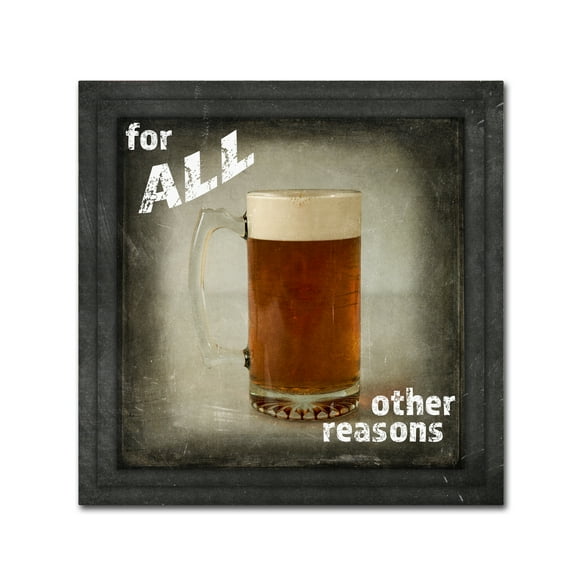 Trademark Fine Art 'Dorm Room Pub Only Other Reason' Canvas Art by LightBoxJournal