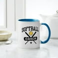 thumbnail image 4 of CafePress - Softball Coach Mug - 11 oz Ceramic Mug - Novelty Coffee Tea Cup, 4 of 4