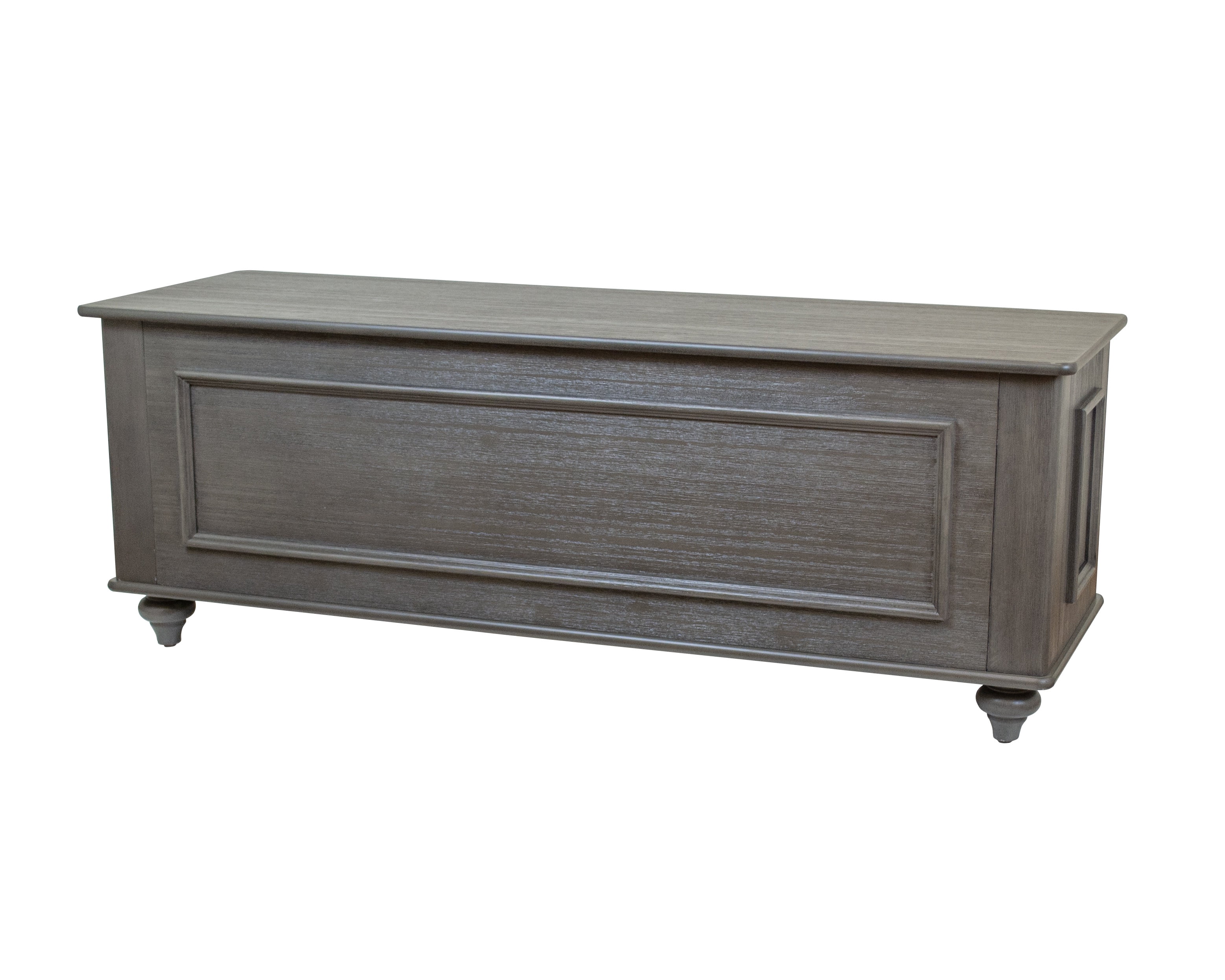 American Furniture Classics Model 548 Hope Chest Bench with Gun Concealment Grey